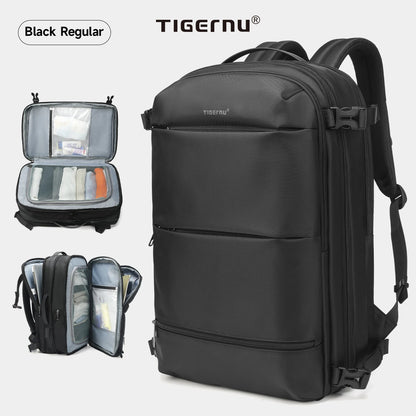 TIGERNU Large Capacity Travel Backpack – Airline Approved Laptop Bag