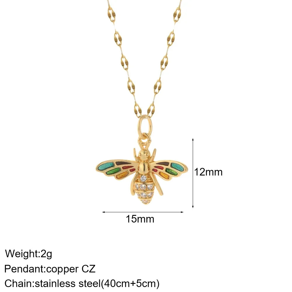 Gold Charm Pendant Necklace Collection – Celestial Eye Heart Sun Moon Layered Necklaces for Women