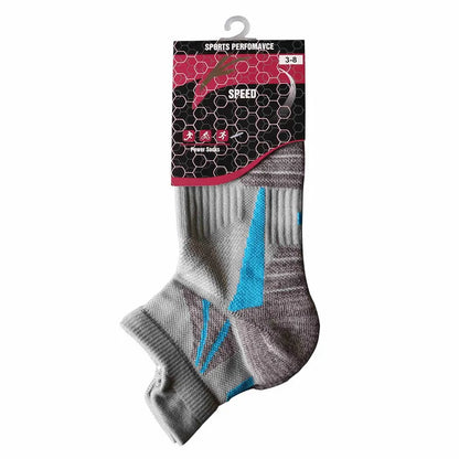 Performance Running Ankle Socks – Breathable Athletic Sports Socks