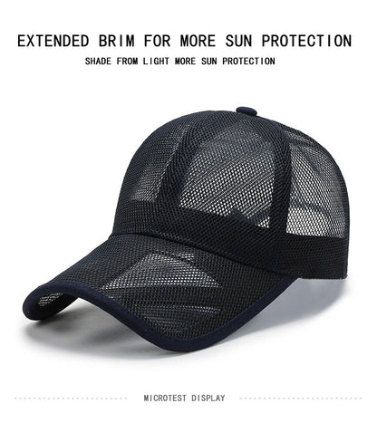 Skull Tactical Trucker Hat – Breathable Mesh Military Baseball Cap