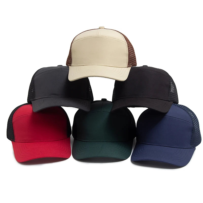 Classic Trucker Hat – Breathable Mesh Baseball Cap for Men & Women