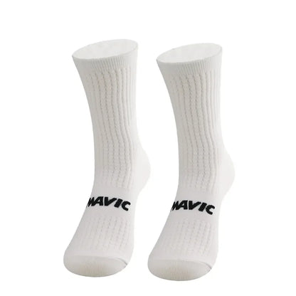 Compression Sports Crew Socks – Breathable Athletic Training Socks