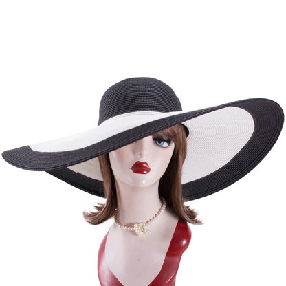Women’s Oversized Wide Brim Floppy Sun Hat – Summer Beach Hat