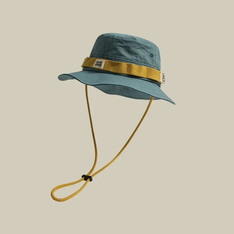 Wide Brim Outdoor Bucket Hat – UV Protection Fishing & Hiking Sun Hat