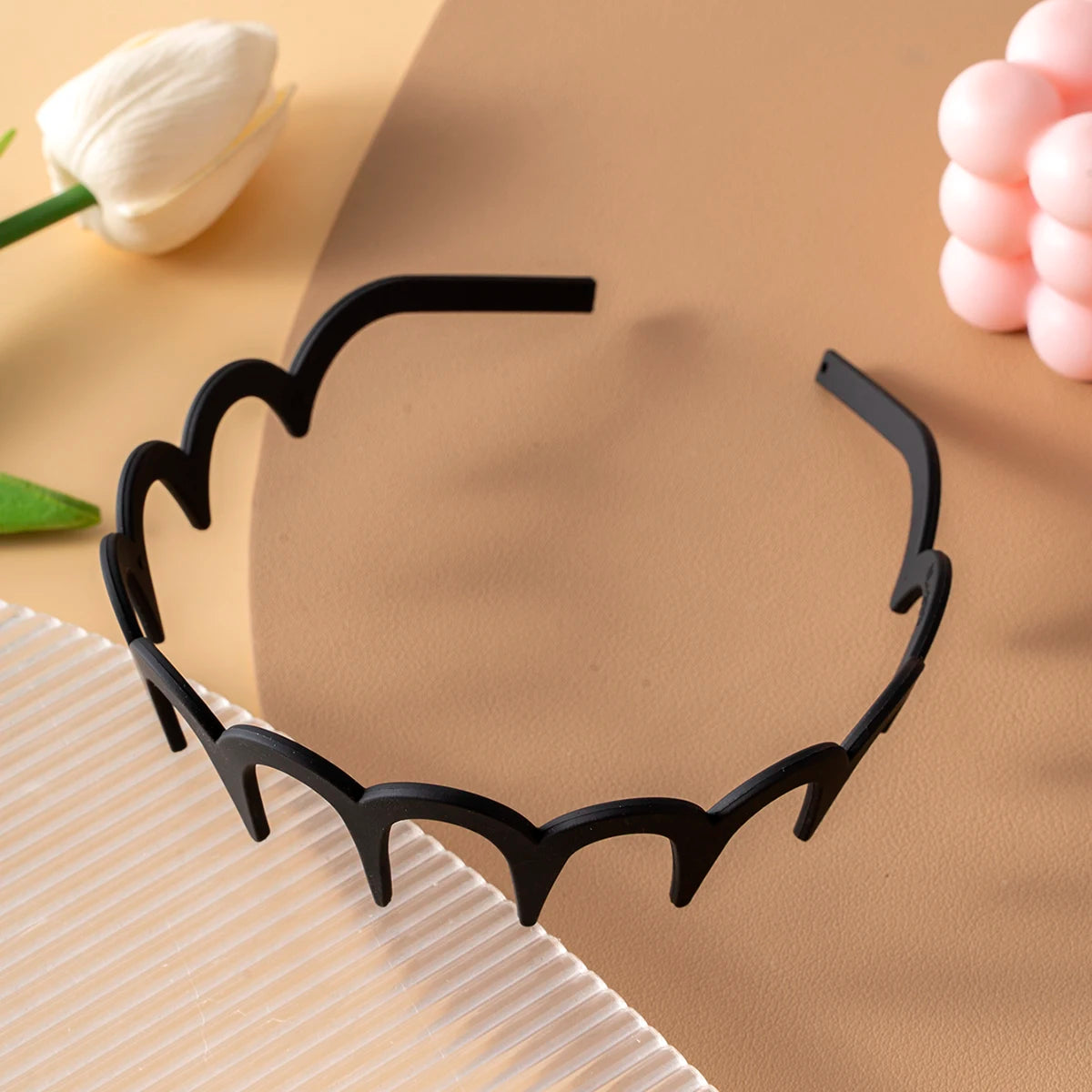 Wave Metal Headband – Vintage Zigzag Hair Hoop for Women Trendy Hair Accessory