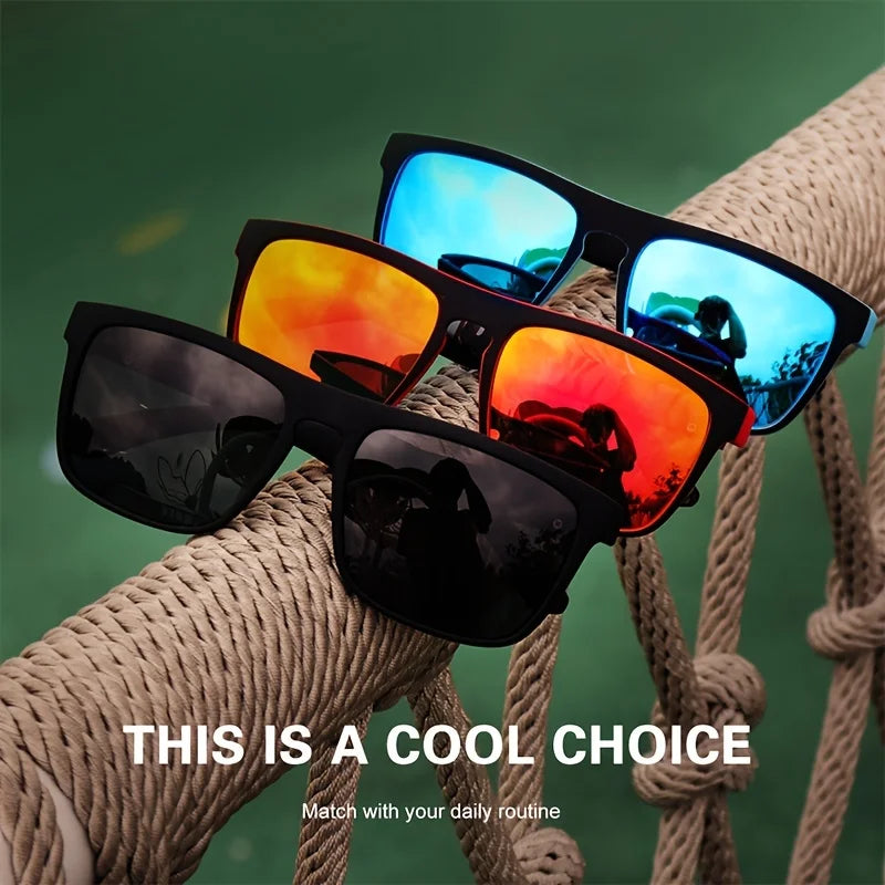 Vintage Square Polarized Sunglasses | UV400 Luxury