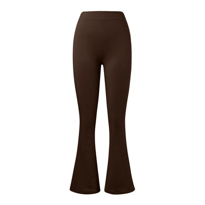 Women’s Scrunch Flare Yoga Pants – High Waisted Bootcut Leggings Butt Lift Fitness & Lounge Pants