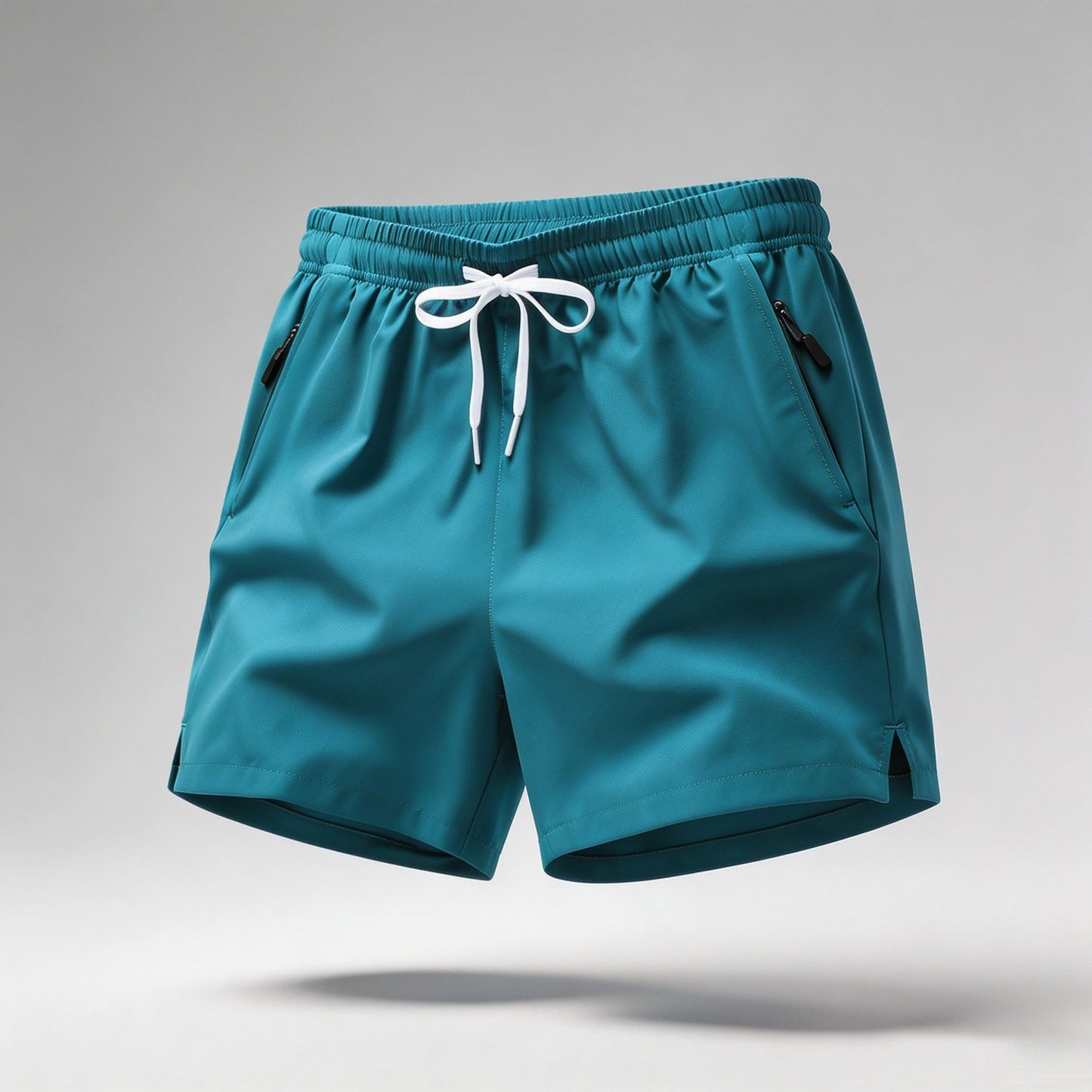 Men’s Quick Dry Athletic Shorts – Lightweight Running & Gym Workout Shorts with Zipper Pockets