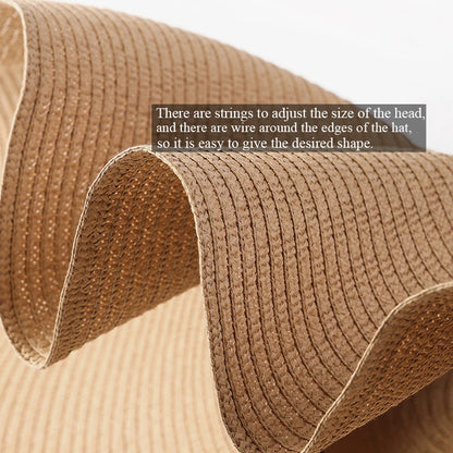 Women’s Extra Wide Brim Floppy Sun Hat – Oversized Beach Hat