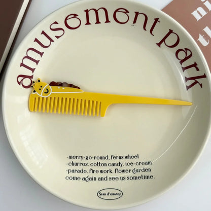 Cute Animal & Fruit Hair Comb Collection – Kawaii Acetate Detangling Comb for Women, Kids & Aesthetic Accessories