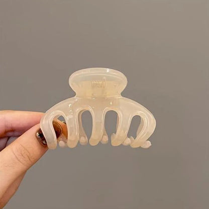 Large Matte Hair Claw Clips – Minimalist Acrylic Jaw Clips for Women Trendy Hair Accessories
