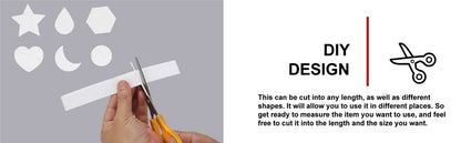 Heavy Duty Hook and Loop Tape – Self Adhesive Fastener Strip for Home & Office