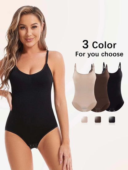 Women Sexy Shapewear Seamless Slimming Butt Lifter Shaper Smooth Out Bodysuit Open Crotch High Elastic Body Suits