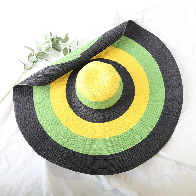 Women’s Extra Wide Brim Floppy Sun Hat – Oversized Beach Hat