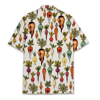 Funny Vegetable Butt Hawaiian Shirt for Men Women Youth