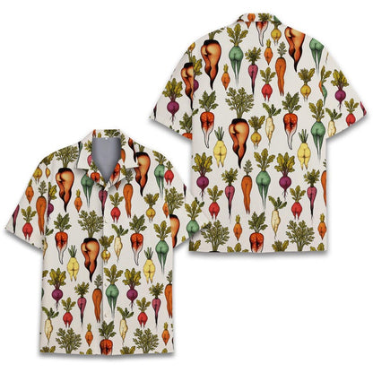 Funny Vegetable Butt Hawaiian Shirt for Men Women Youth