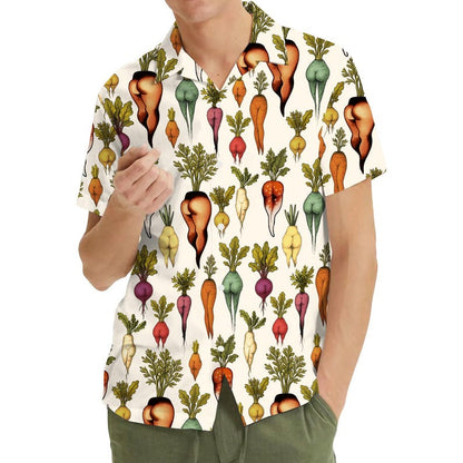 Funny Vegetable Butt Hawaiian Shirt for Men Women Youth