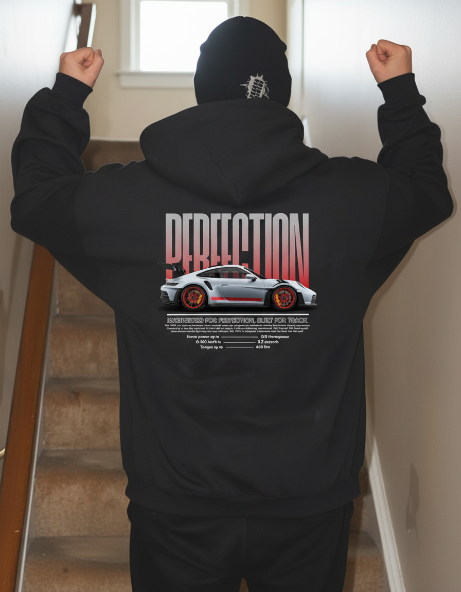 Performance Car Graphic Hoodie – JDM Sports Car Streetwear Pullover
