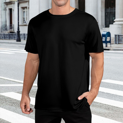 Men's US Size T-Shirt - Plain Print